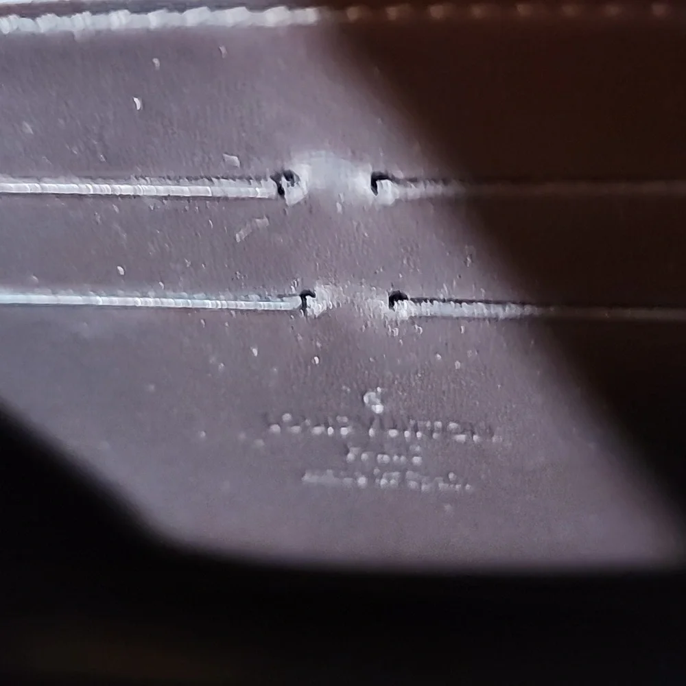 Authentic Louis Vuitton Amarante Monogram Vernis Zippy Wallet with Dust Bag/Box - Picture 7 of 8